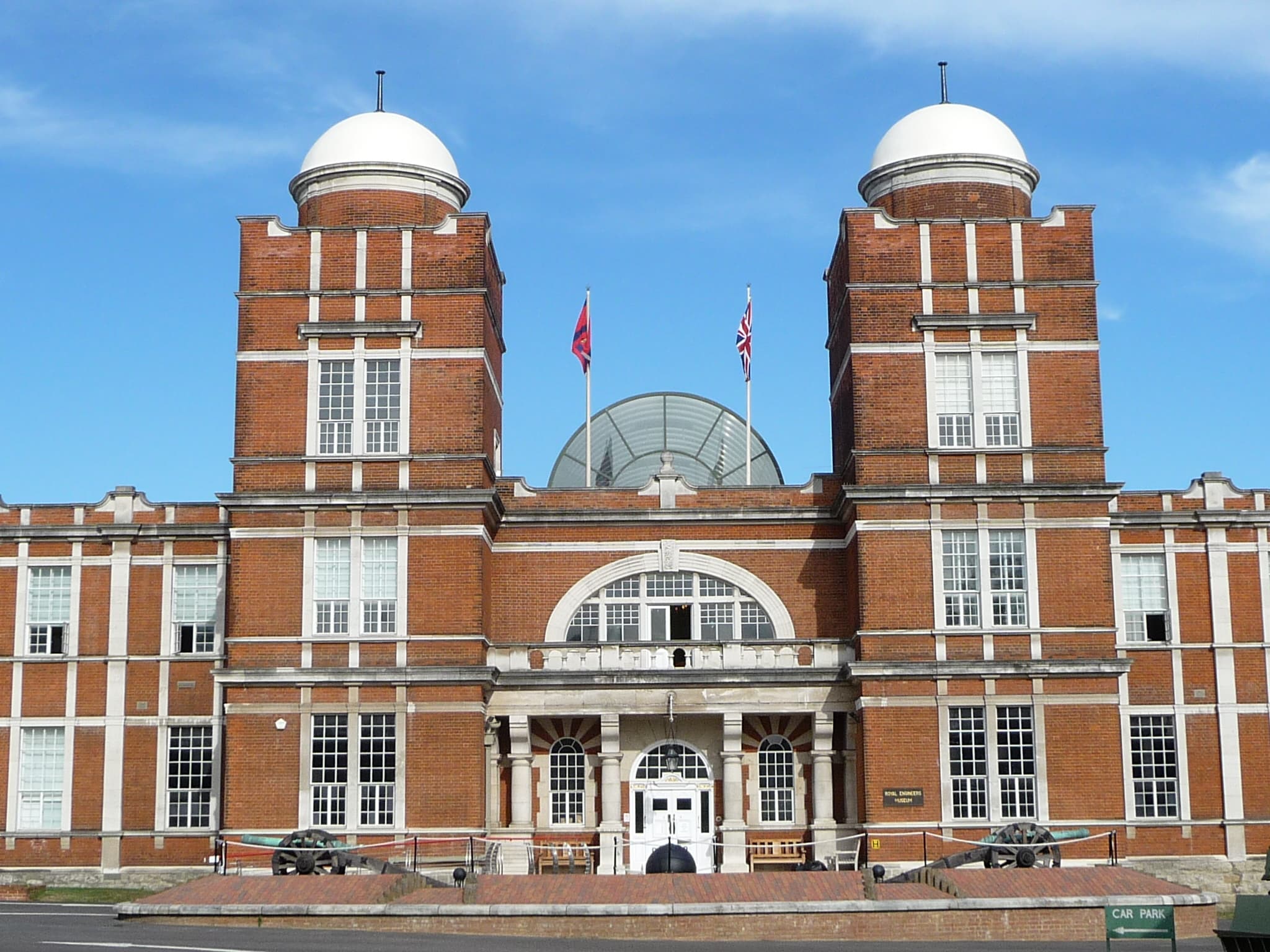 Exterior of the Royal Engineers Museum in Chatham